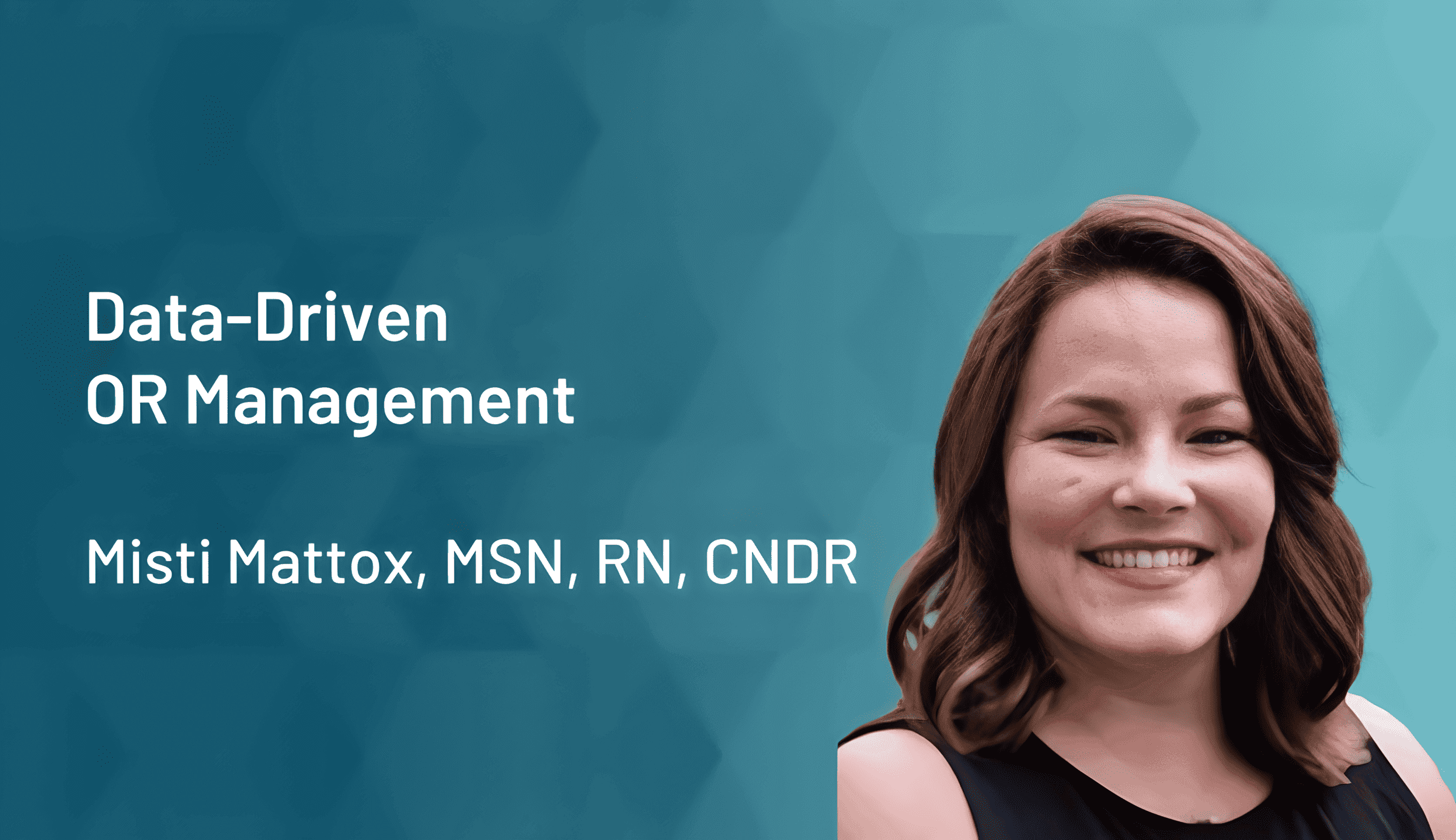 Data-Driven OR Management